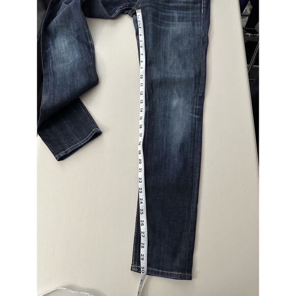Rag & Bone Dre In BEVERLYS Dark Blue Wash Skinny Jeans Sz 24 ~ Preowned0 - Picture 15 of 16